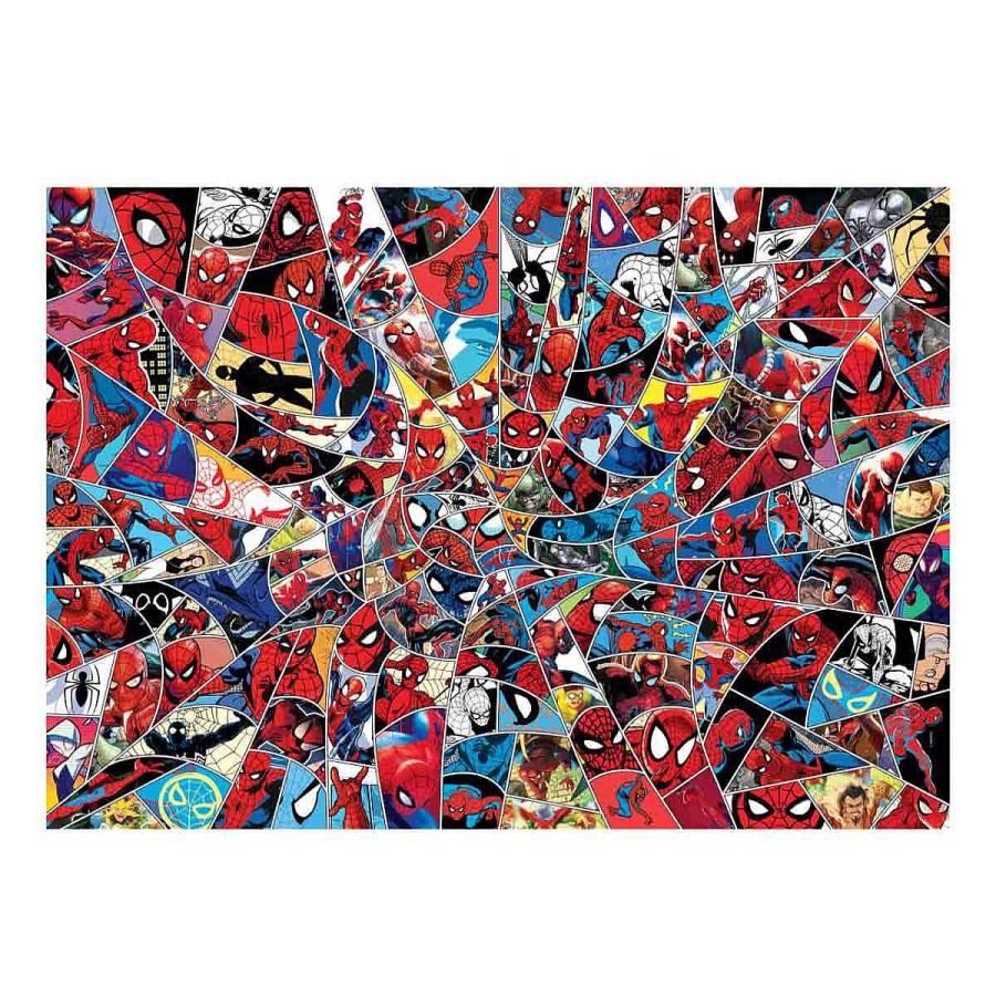 Puzles CLEMENTONI | Clementoni Marvel Spider-Man Puzzle 1000 Piezas