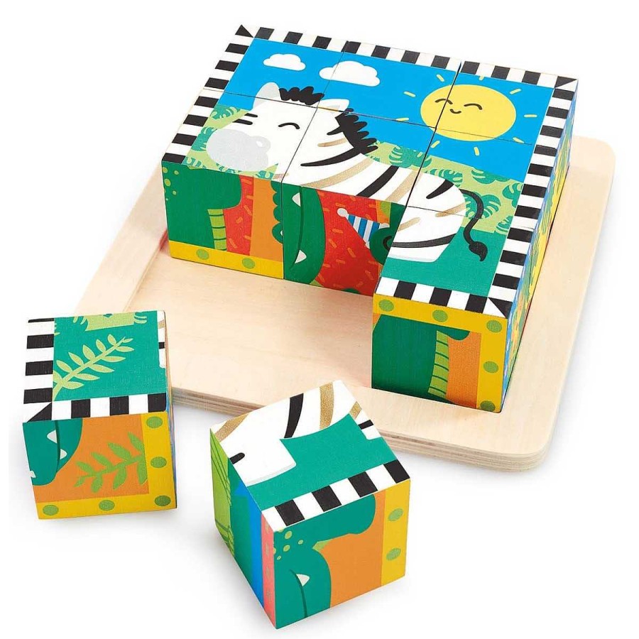 Juguetes Primera Infancia Y Preescolar Early Learning Centre | Early Learning Centre Puzzle Cubos De Madera