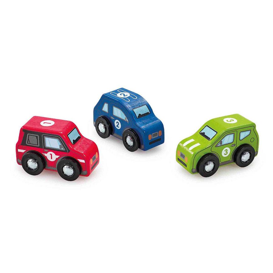 Juguetes Primera Infancia Y Preescolar Early Learning Centre | Early Learning Centre Coches De Carreras De Madera